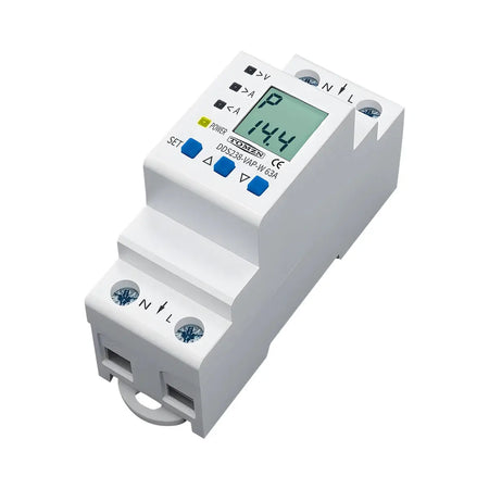 TOMZN Adjustable Overvoltage Undercurrent Protector Relay 63A 110230V V-I-kW-kWh Multi-Function Display | Water Level Control by InterCyprus Trading Ltd