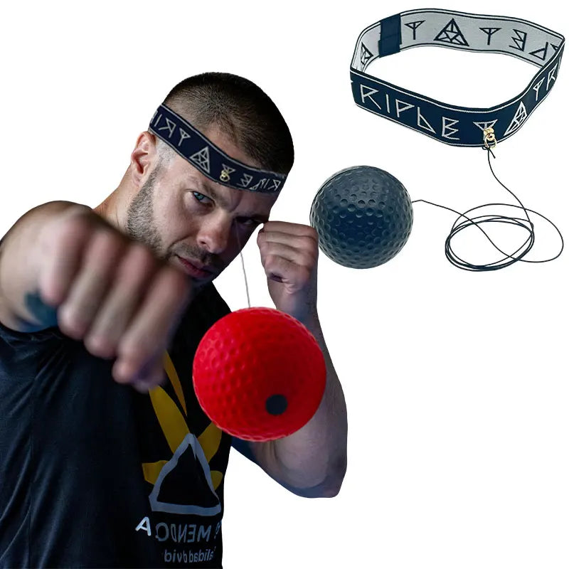 Balle de vitesse de boxe pour l'entraînement main-œil et la condition physique à domicile.