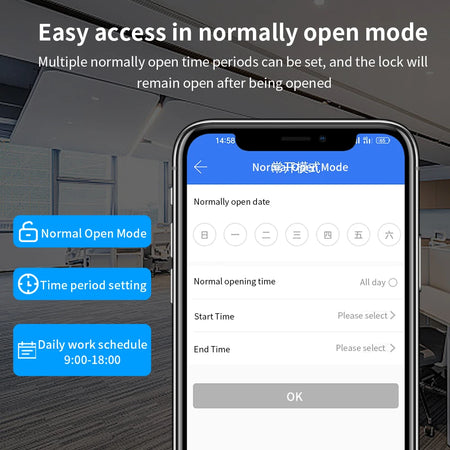 TTLOCK TTHotel Keypad &ndash; WiFi Bluetooth QR Code Access