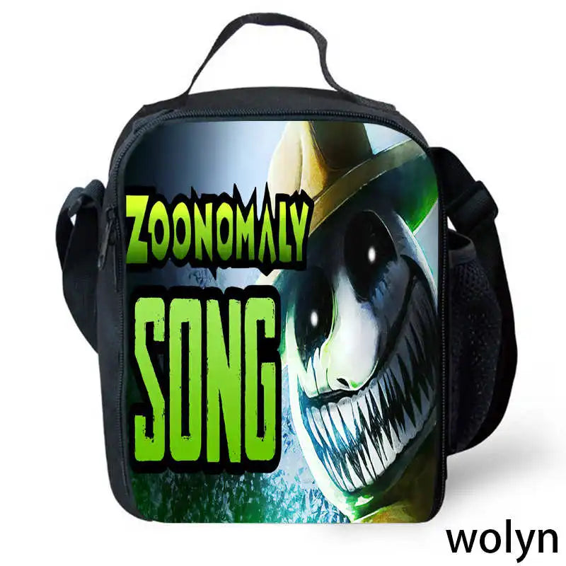 The Zoonomaly Childre Lunch Bags ,Cartoon School Bags for Girl Boys ,Child Picnic Bags for Food and Juice,Kids School Cooler Bag Color005 / CHINA
