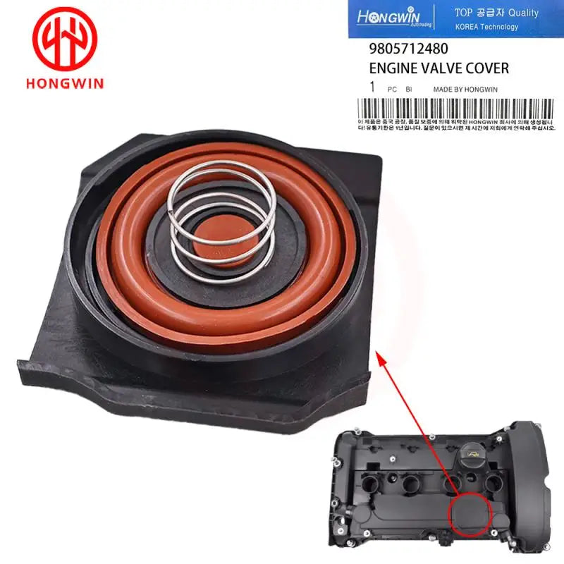 Kit de reparación de tapa de válvula PCV para Citroën/Peugeot C4 C5 DS3 1.6 207 208 308 RCZ