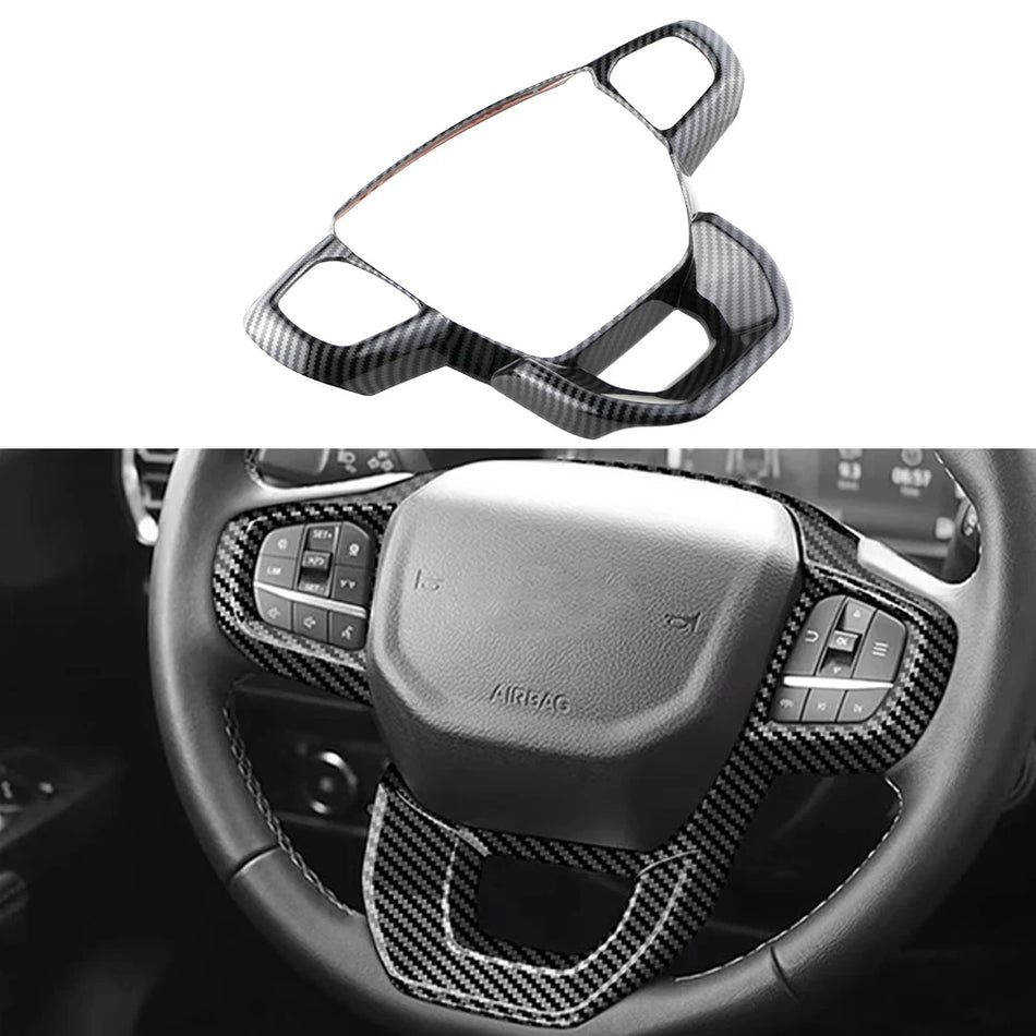 Ford Everest rattpanelöverdrag med ABS-kolfiberutseende