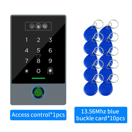 TTLOCK K3D &ndash; 3-in-1 Biometric Doorbell With Facial K3D-13.56MHZ-10Bkey