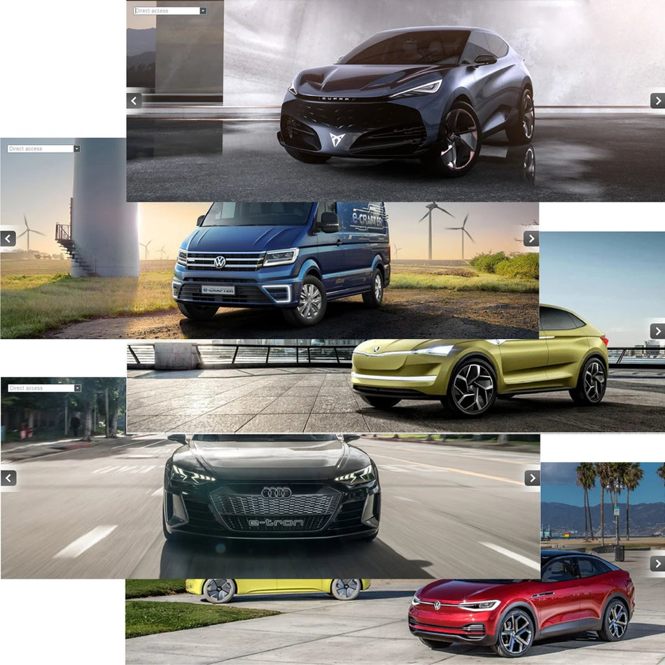 Catalogul Mașinilor Virtuale Volkswagen ETKA 8.2 pentru Vehiculele Grupului VW