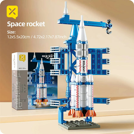 ToylinX 133 Pieces Space Shuttle Building Set For Kids 00002 133PCS