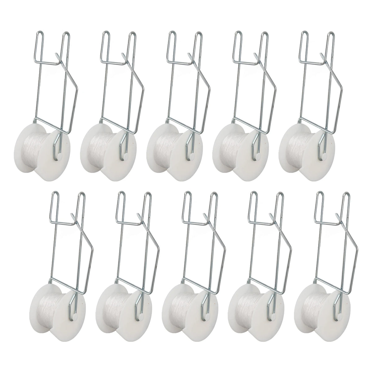 10Pcs Tomato Roller Hooks &ndash; Space Saving Design For Trellis