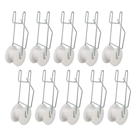 10Pcs Tomato Roller Hooks &ndash; Space Saving Design For Trellis