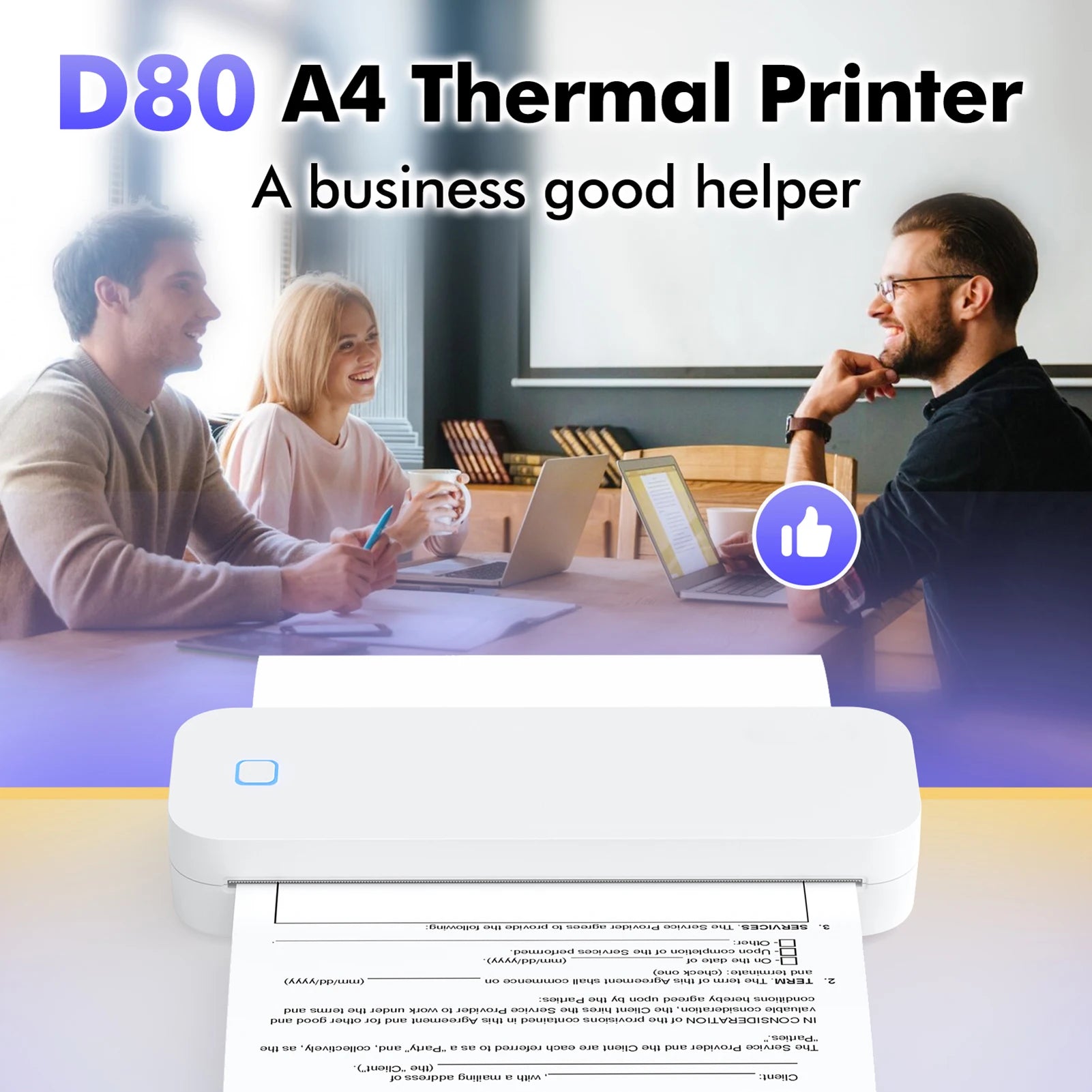 D80 A4 Portable Thermal Transfer Printer &ndash; Tattoo Transfer