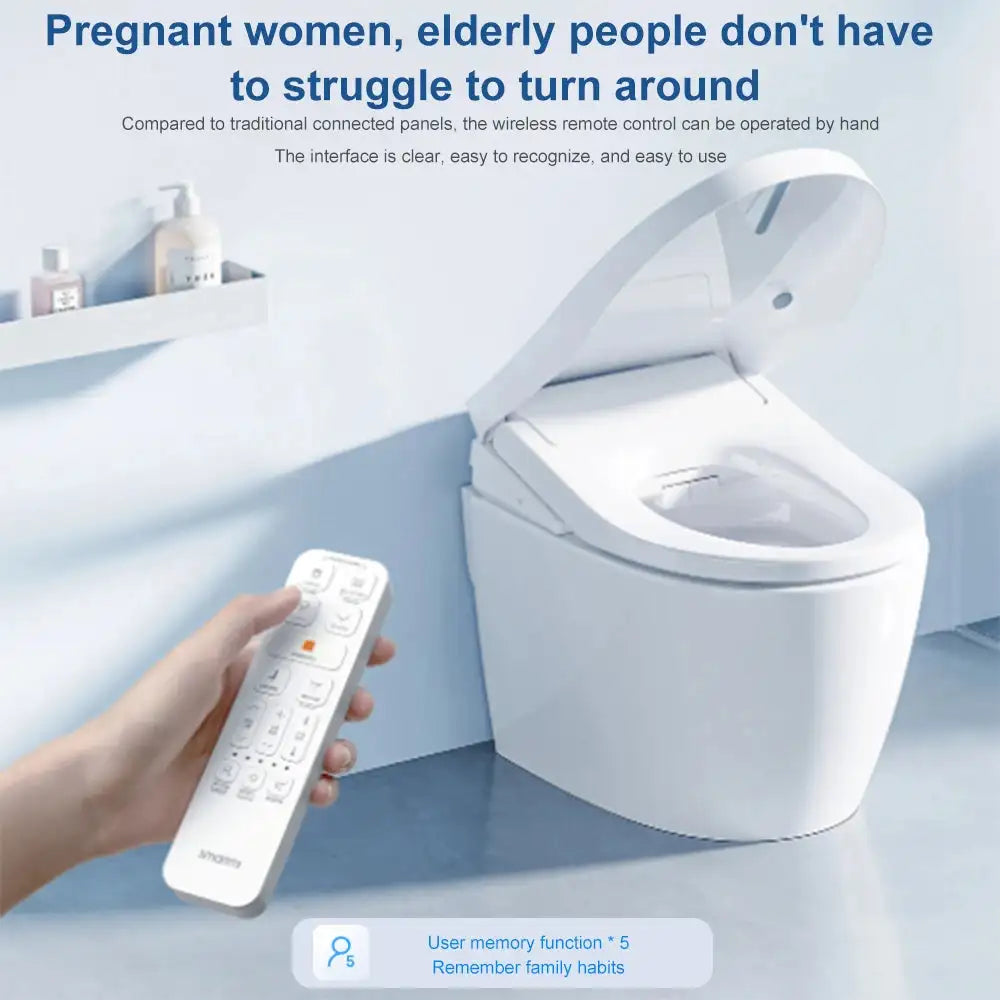 Smartmi Smart Heated Bidet Toilet Seat &ndash; Remote Warm Air