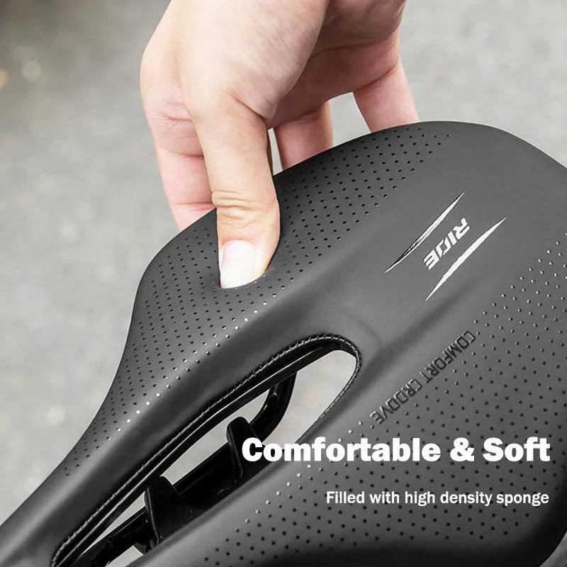 Mountain Bike Saddle with Shock-Absorbing HD Sponge