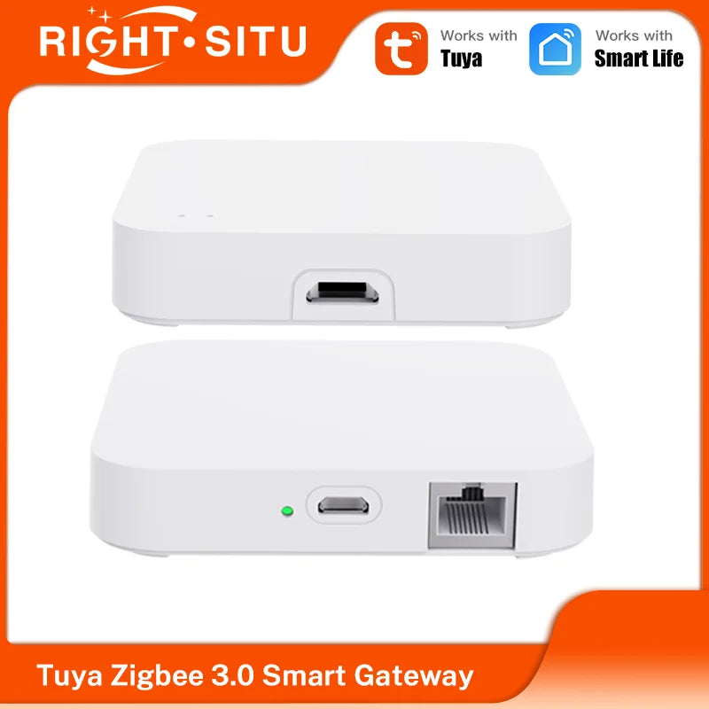 ZigBee 3.0 Chytrý Hub Brána Bezdrátový a Drátový Most pro Alexa a Google Home