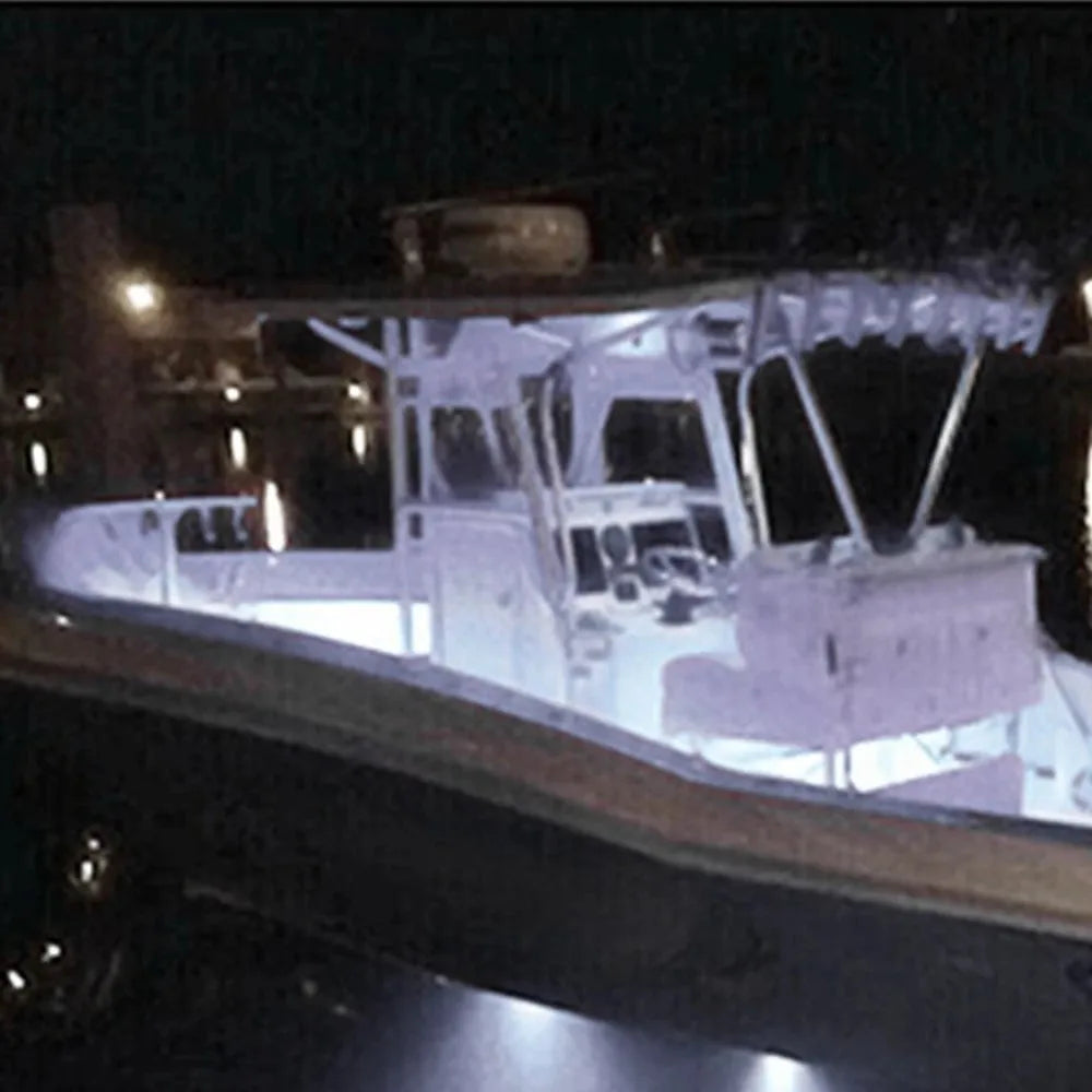 Waterproof Marine LED Deck Lights - Blue &amp; White | 1-4pcs