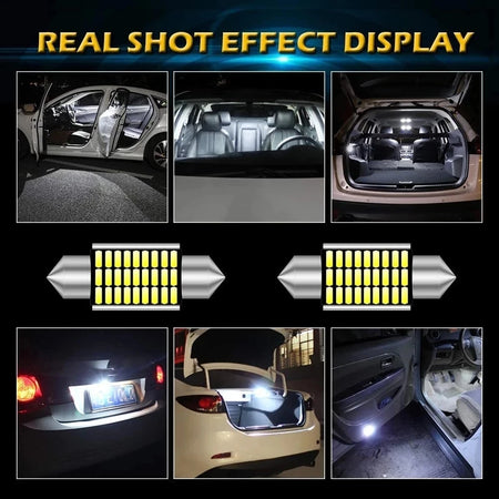 Festoon LED Bulb Set 31 36 39 41mm C5W C10W &ndash; Ultra Bright