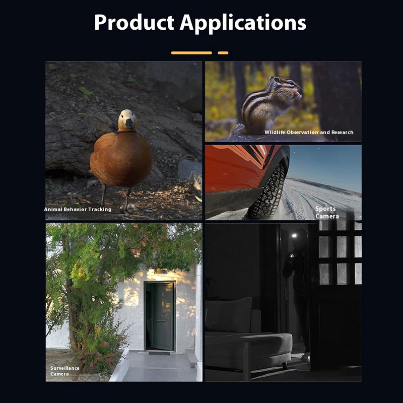 Wildlife Tracking Outdoor Security Camera &ndash; 4K Night Vision