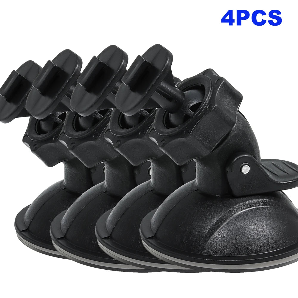 4x4 HUD OBD2 Holder - 360&deg; Rotating Suction Cup Car Mount for GoPro, Xiaomi YI, DVR 4pcs