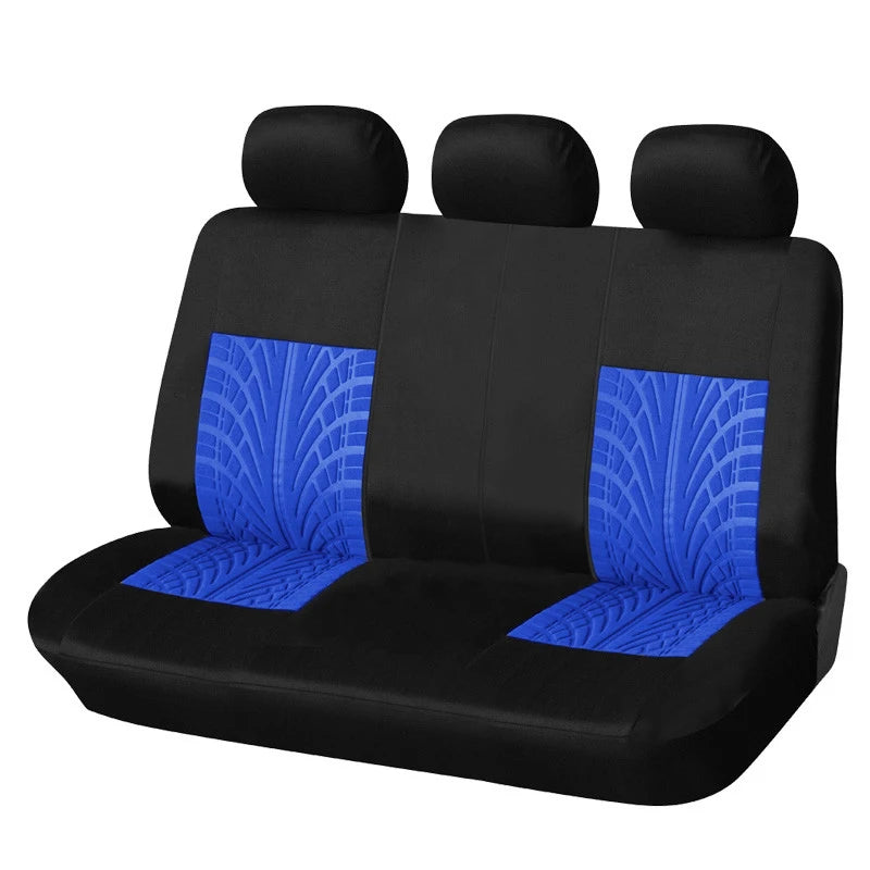 Autoyouth Car Seat Covers Set &ndash; Universal Fit For Most Cars Blue back part