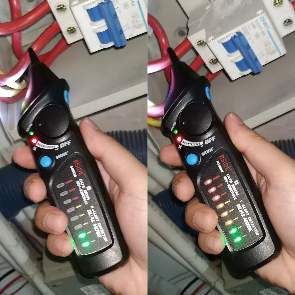 BSIDE AVD06 Noncontact Voltage Detector &ndash; Dual Mode Voltage