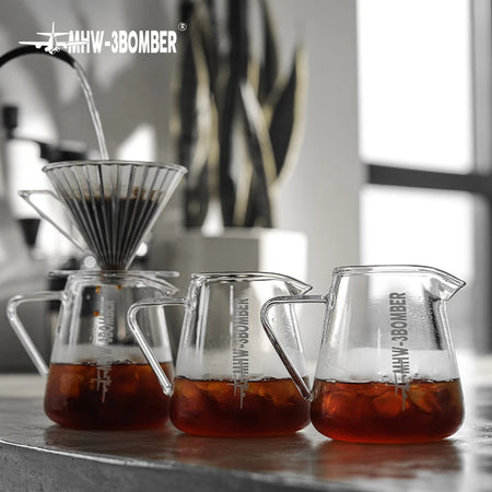 MHW-3BOMBER 500ml Borosilicate Glass Coffee Server