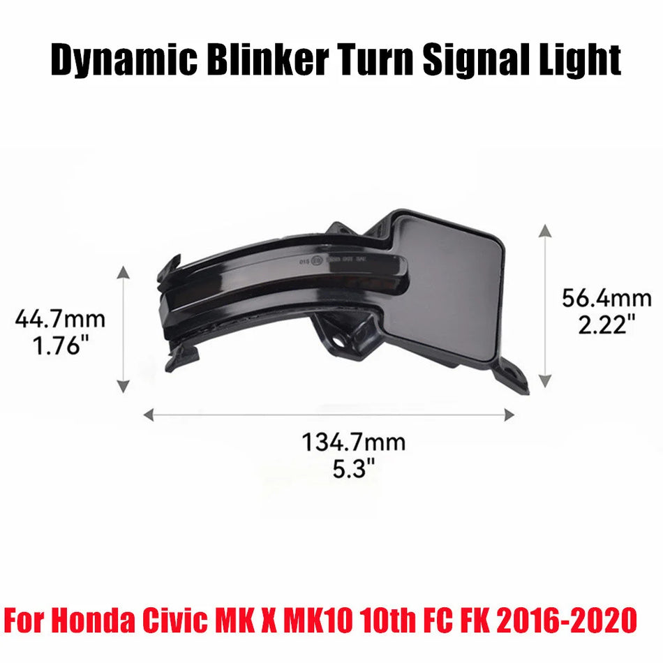 Luces de Señal de Giro LED Dinámicas para Honda Civic FK FC 10ª Generación