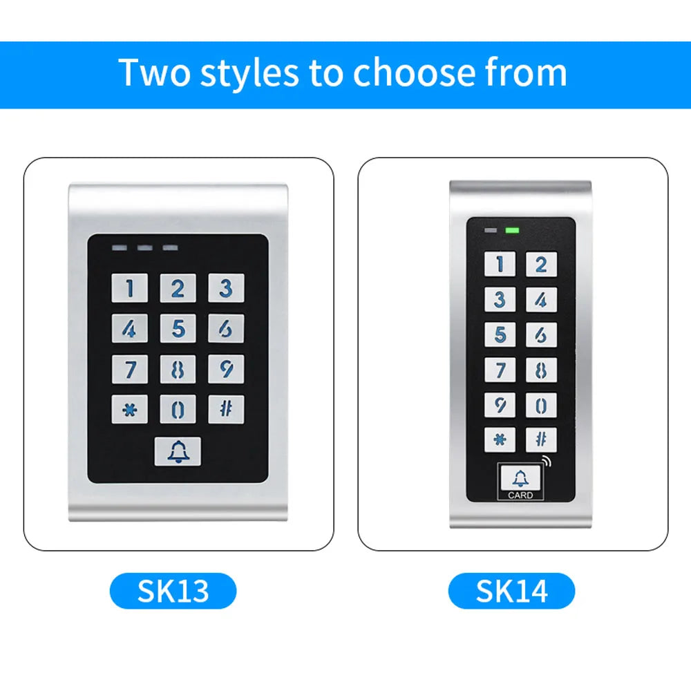 S13K/S14K 125KHz Keypad &ndash; Waterproof Backlit Keyboard