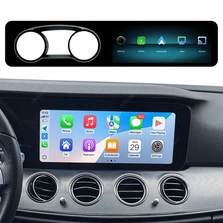 12.3"Multimedia Ultra-thin Screen Wireless CarPlay Android Auto For Mercedes Benz E Class E200 E300 W213 NTG5.5 With BT Airplay by InterCyprus Trading Ltd