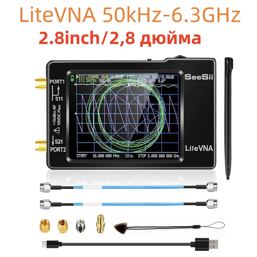 LiteVNA TinySA ULTRA NanoVNA &ndash; Data Storage Enabled LiteVNA 2.8 inch / Russian Federation
