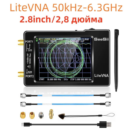 LiteVNA TinySA ULTRA NanoVNA &ndash; Data Storage Enabled LiteVNA 2.8 inch / Russian Federation