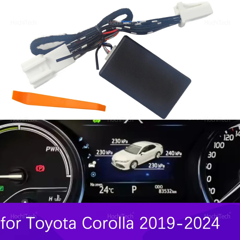 TPMS Bandenspanning Monitor ABS Display voor Toyota Corolla 2019-2024
