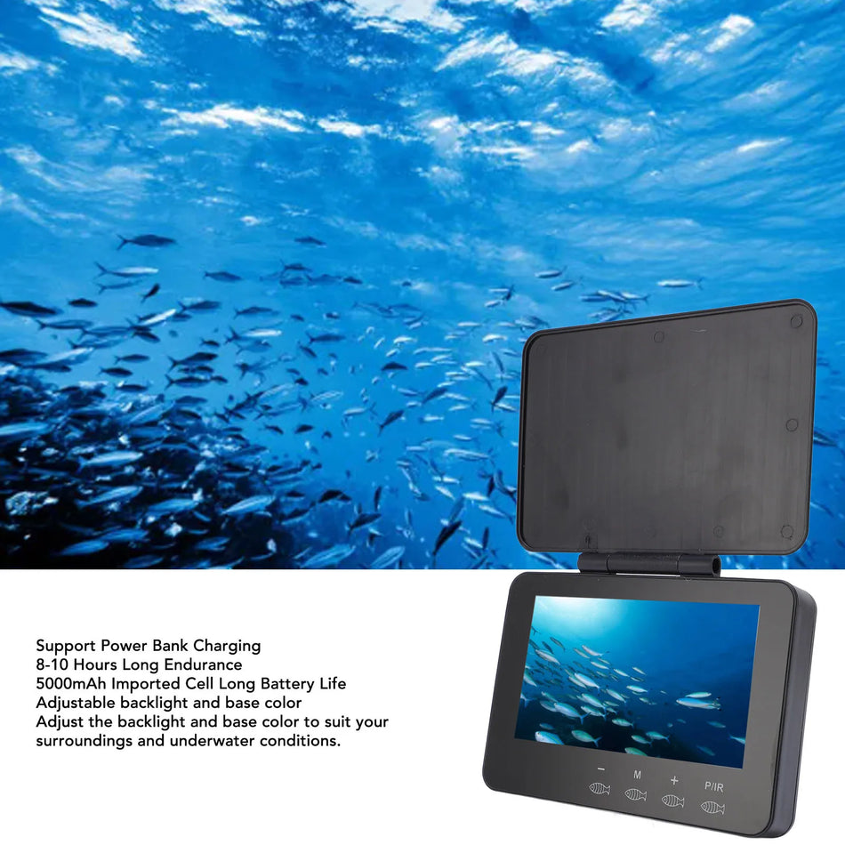 Fish Finder Camera Screen - 4.3 Inch HD Touchscreen, Long Battery Life