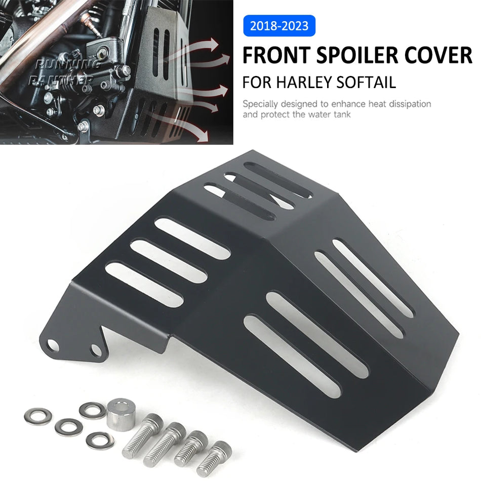 Alumīnija zoda priekšējais spoilers mudguard Harley Softail 2018-2023 FXBR FXBRS