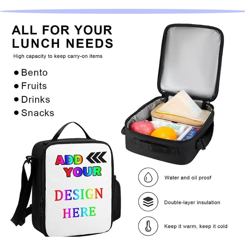 Wolyn Customisable Anime Fruit Lunch Bag &amp; Backpack for Kids
