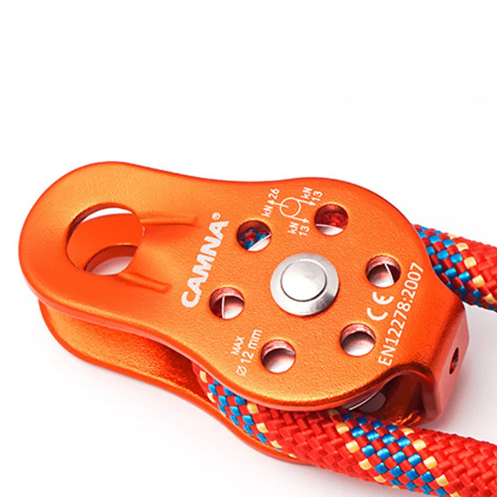 Rock Climbing Pulley 26KN &ndash; Alloy Heavy Duty Swivel