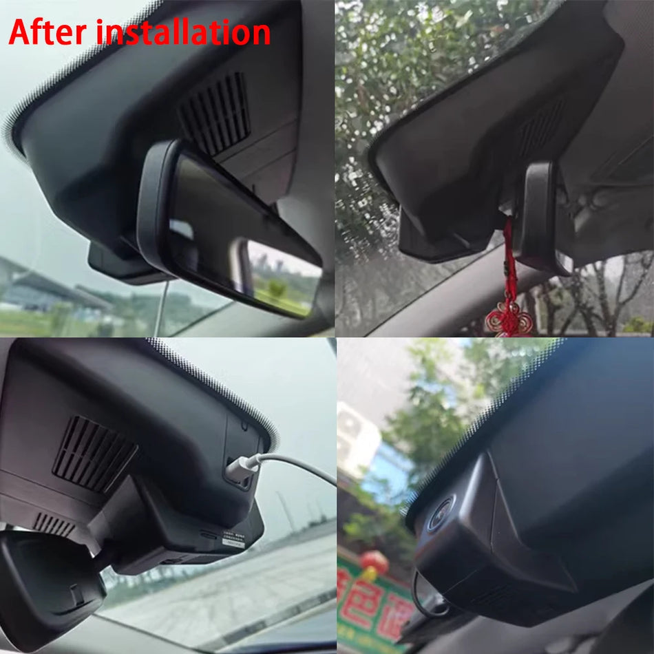 Hongqi HS5 Facelift Dash Cam 4K 2160P Car DVR, Plug and Play