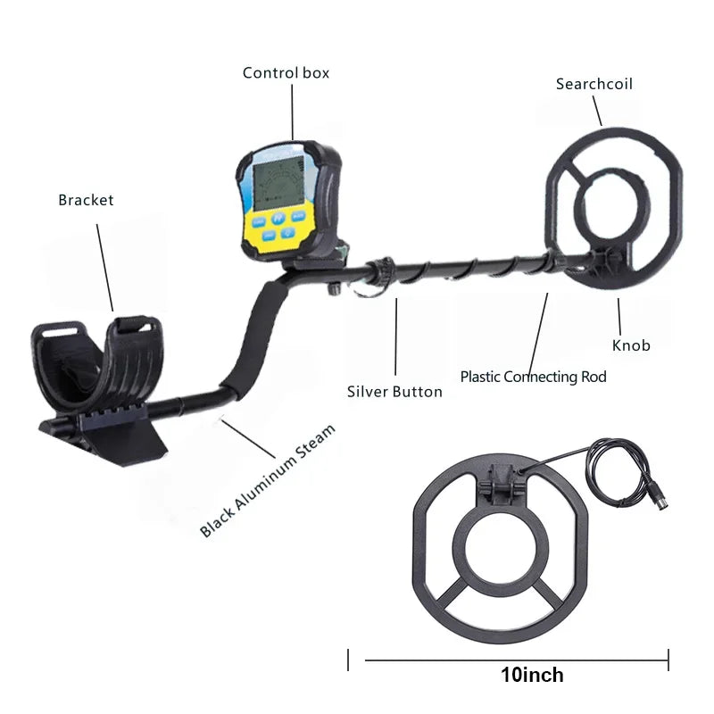 MD8030 Underground Metal Detector - High Sensitivity 2.5m