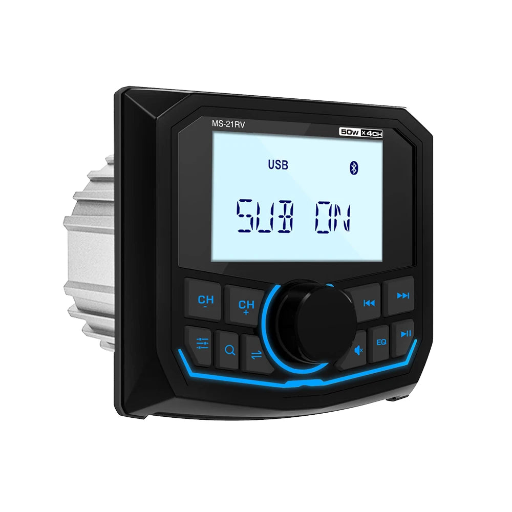 MS-21RV-1 &ndash; Bluetooth IPX5 Waterproof Marine Stereo Only Radio