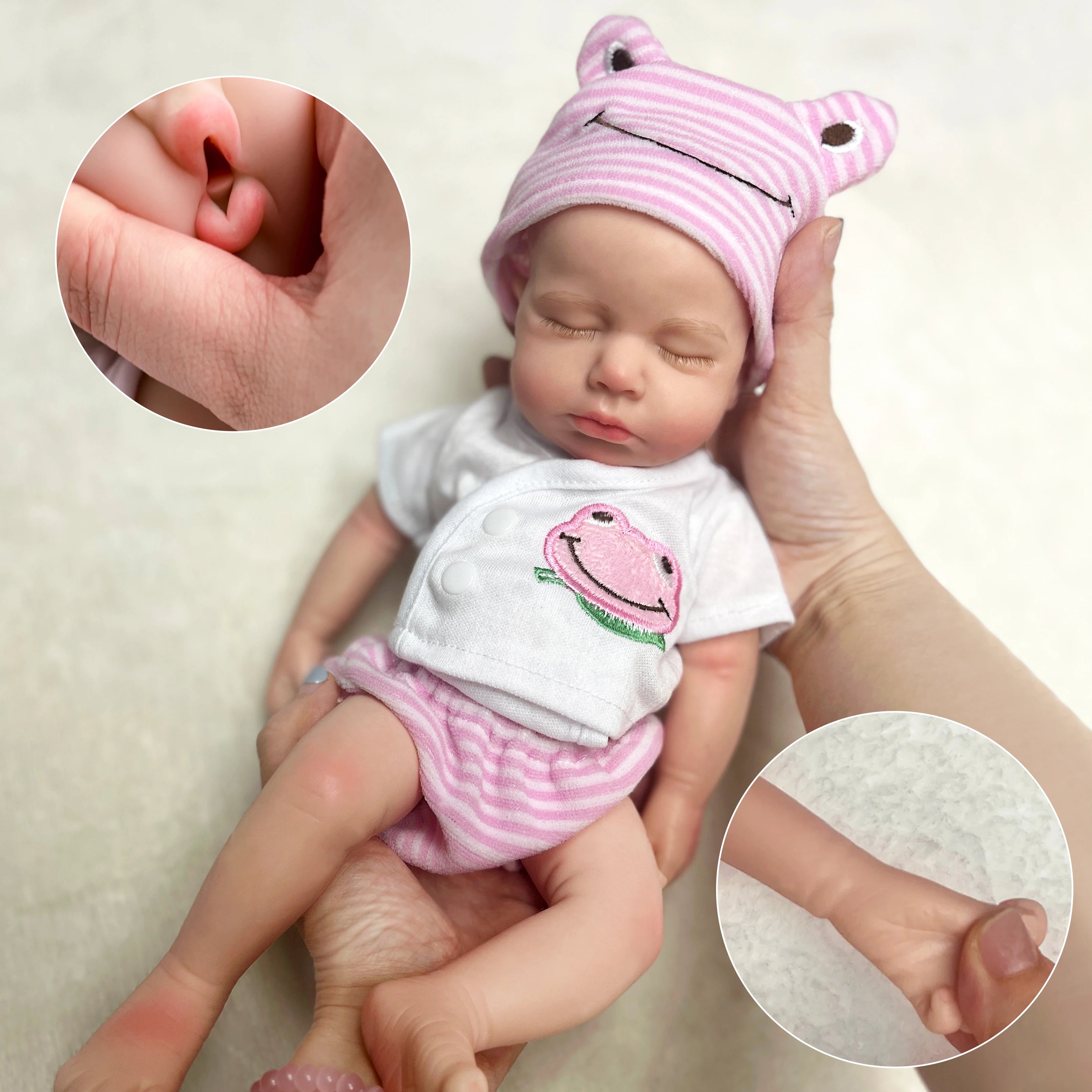 OtardDolls Loulou Full Body Silicone Reborn Baby Doll