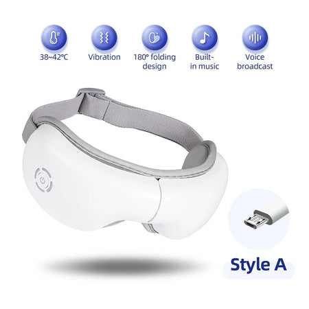 Air Pressure Vibration Eye Massager &ndash; Effective Eye Fatigue Relief Style A