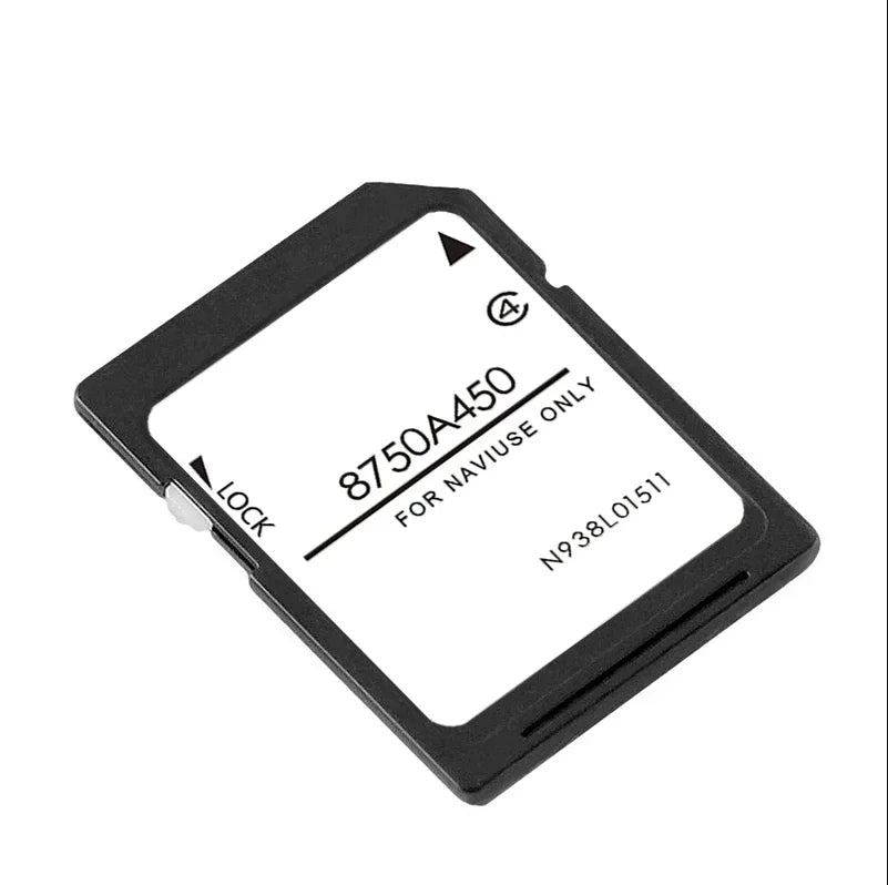 Navigation SD Card GPS Mitsubishi 8750A450 &ndash; Map Update