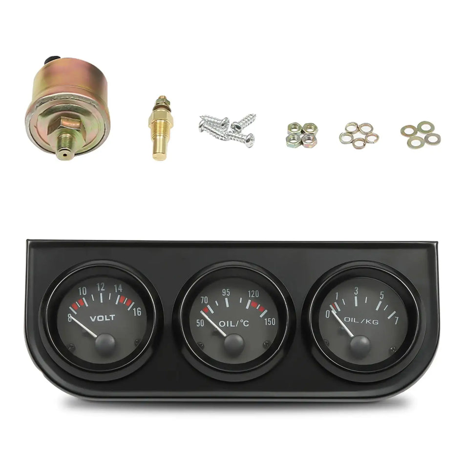 Car Temperature Gauge with LED Backlight &ndash; High Accuracy GERMANY