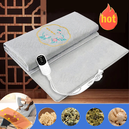 Electric Heating Moxibustion Blanket &ndash; Therapeutic Heat Pad