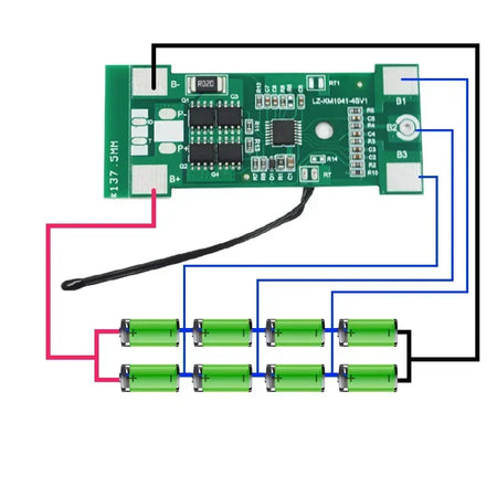 BRRLG8175 Li-ion Battery Shell BMS PCB &ndash; Roborock Housing