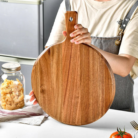 Wooden Pizza Tray &ndash; Eco-Friendly Baking Tool