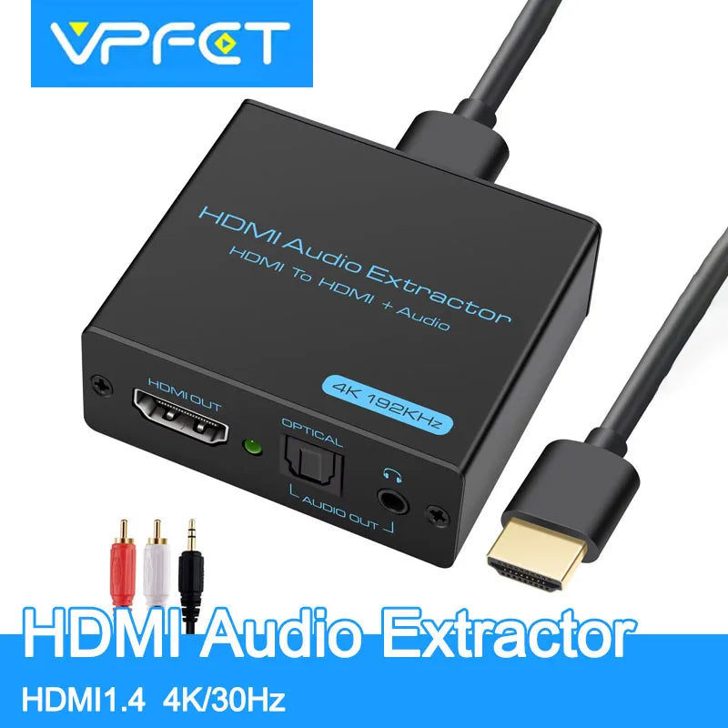 HDMI Audio Extractor 4K Splitter Default Title
