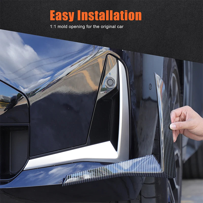 Decoração de Para-choques em Fibra de Carbono ABS para BMW X3 G45 2025 Frente Traseira