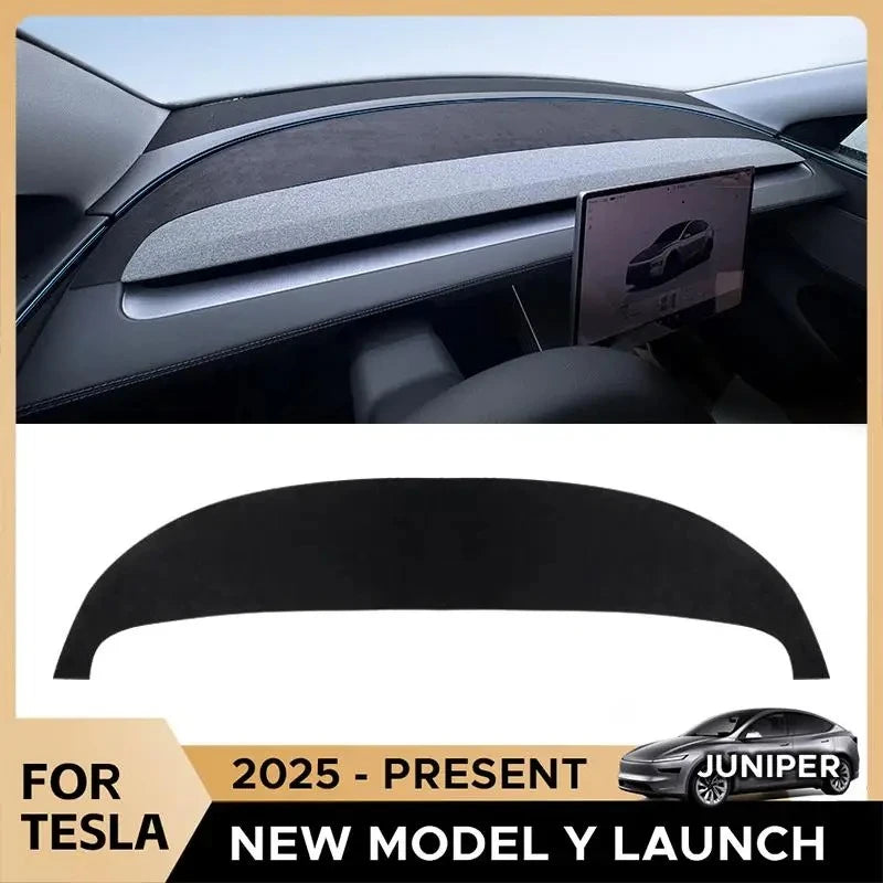 Pokrov armaturne plošče za Tesla Model Y, sueden preproga z zaščito pred bleščanjem in odpornostjo na bledenje