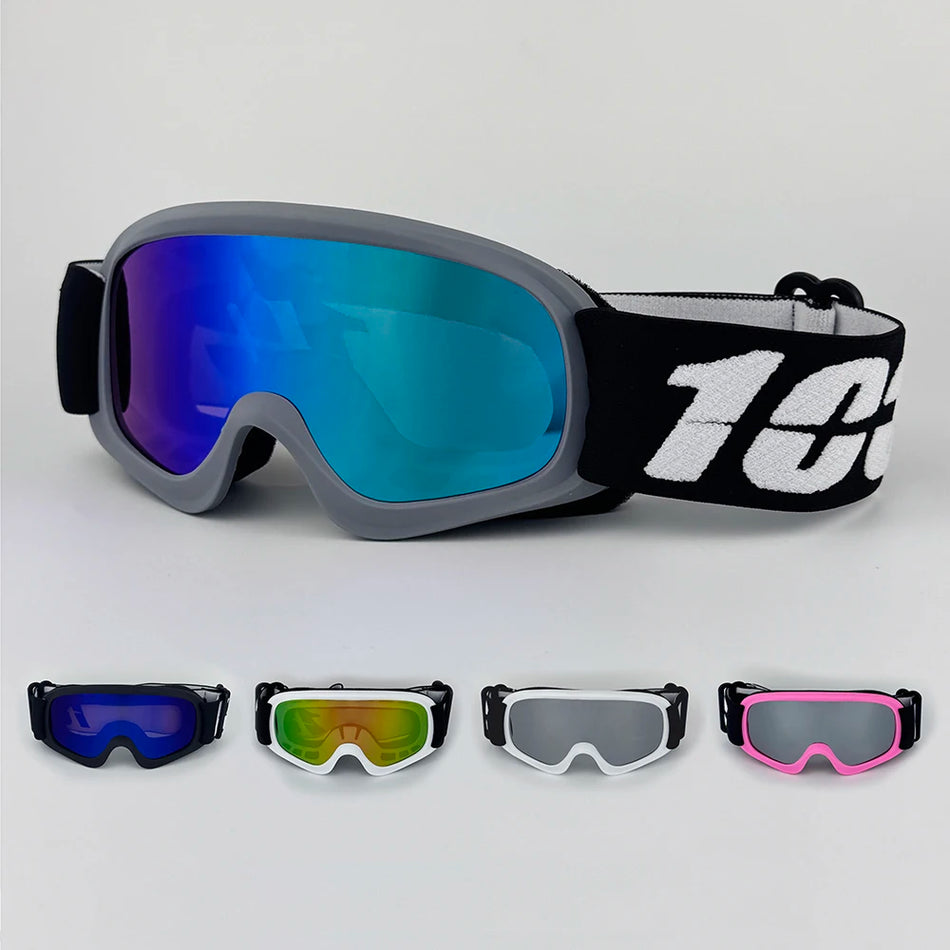 Lasten talvi hiihtolasit UV400 estävät huurustumisen polykarbonaattilinssit