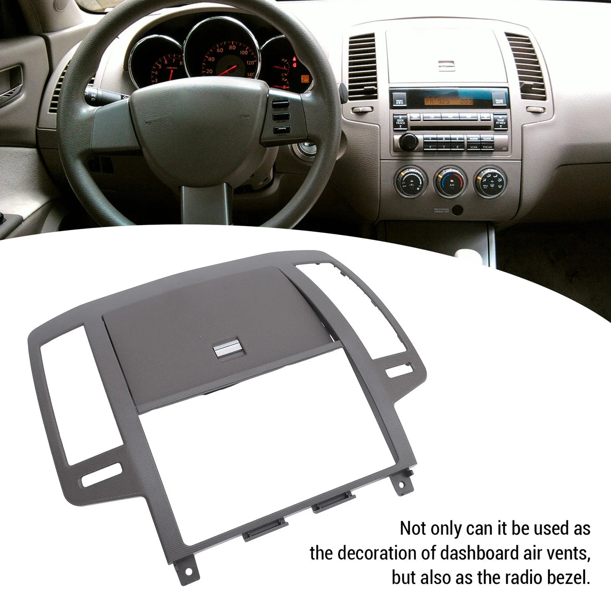 Center Dash Bezel Replacement Altima 2005 2006 &ndash; Wearproof