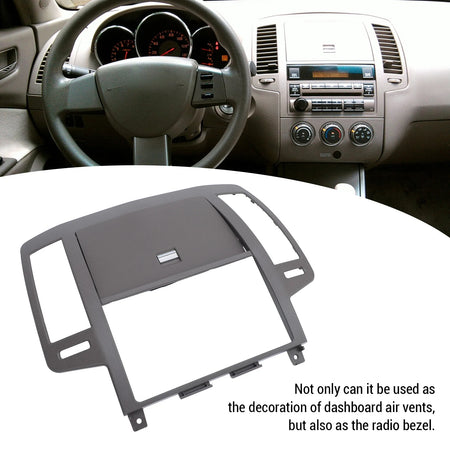 Center Dash Bezel Replacement Altima 2005 2006 &ndash; Wearproof