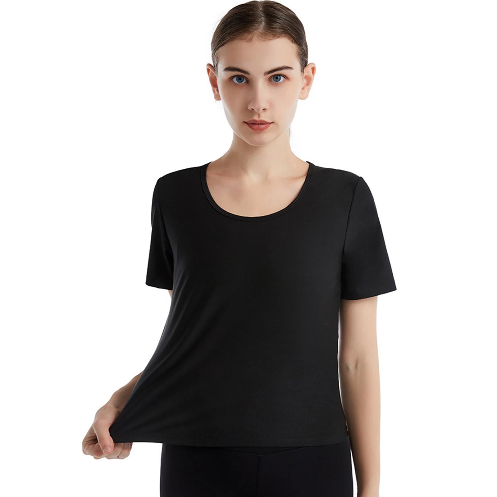 Womens Sauna Sweat Weight Loss Top - Moisture Wicking