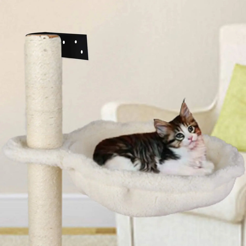 Wandmontage Kat Krabpaal Drie Laags Pedy Sisal Pluche 104cm